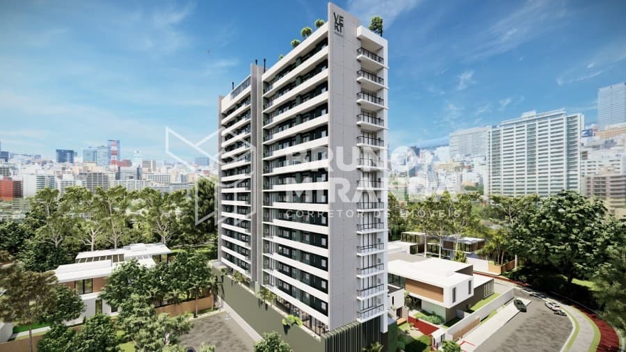 Apartamento 1 suite + 2 quartos Edifício Vert Residence - Neva, Cascavel